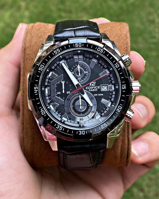 Edifice EFR539 Black - Chronograph Watch