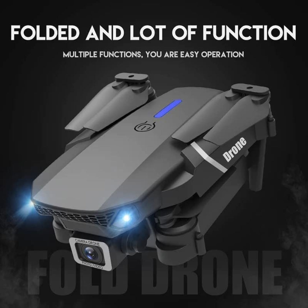 JoyFlyer Foldable Drone with Dual Camera & Dual Battery