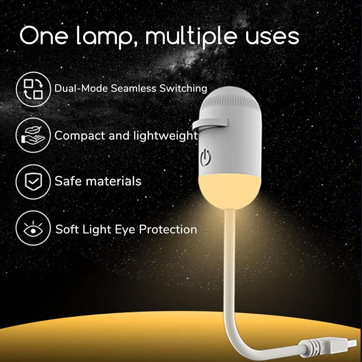 Roscoe 2-in-1 Galaxy Projector Night Light, USB Starry Sky Projector (12 Slide), Mini LED Galaxy Projector with Adjustable Brightness, 360° Moon Projection, USB Powered for Bedroom & Room Decor