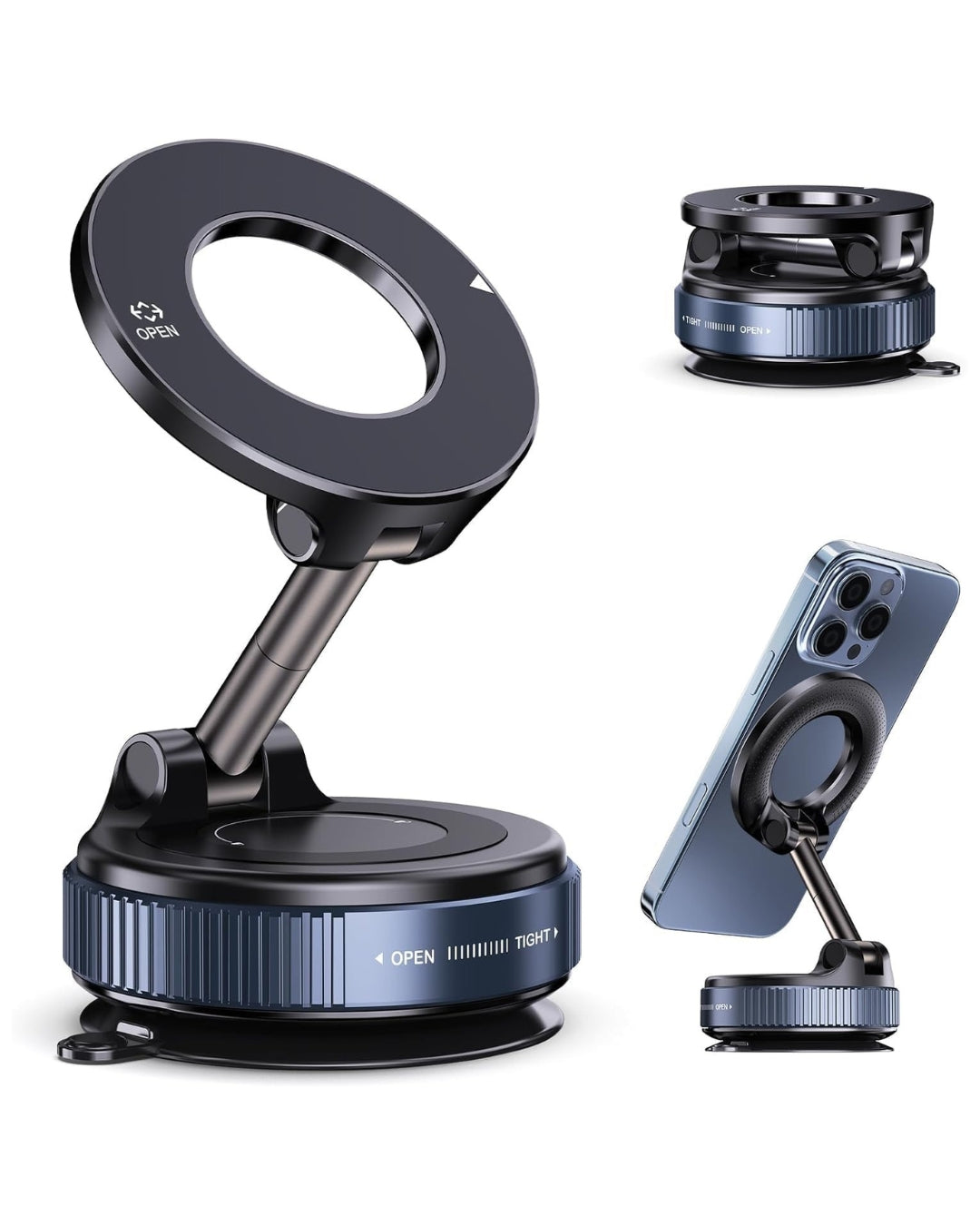 Hotgadget 360° Vaccum Magnetic Phone Holder