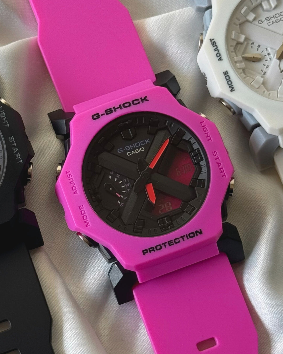 GShock-A-2300-7ADR (Analog Digital Watch)