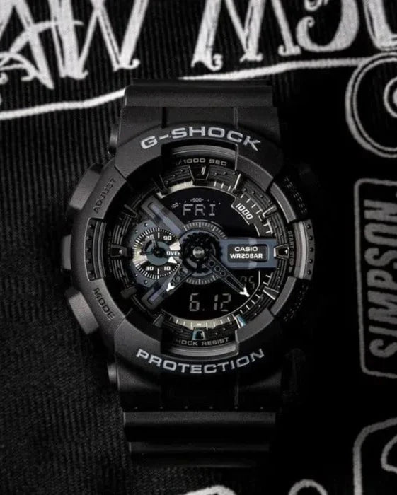 GShock GA 11011B Analog Digital Watch